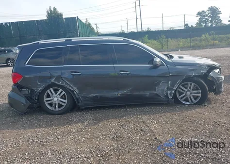 2013 Mercedes-Benz Gl 450 4Matic из США, поврежденный, VIN 4JGDF7CE4DA124641